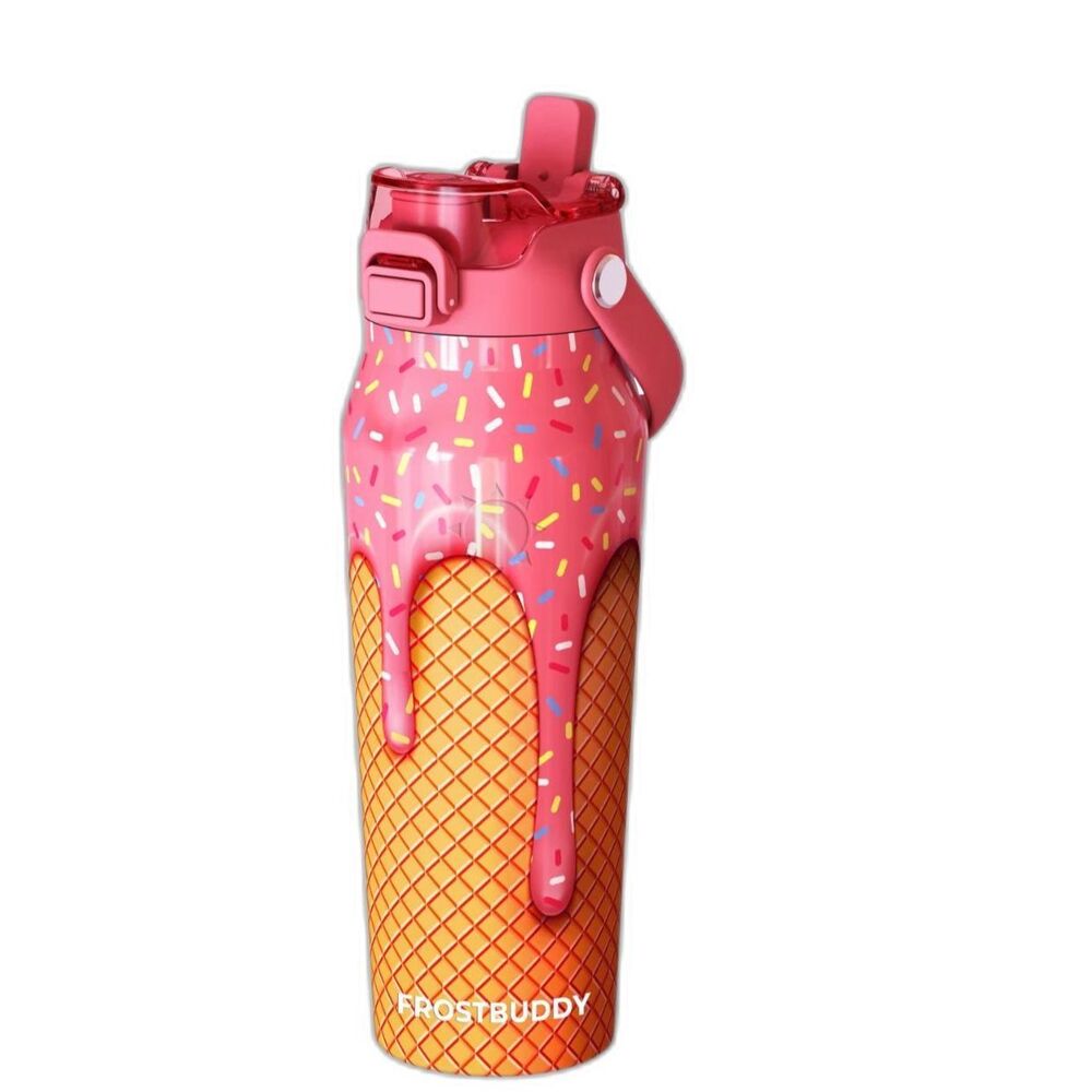 Frostbuddy Bottle Buddy 24oz | Pink Ice Cream NWT
